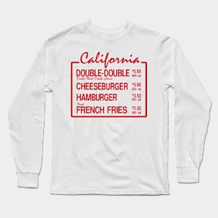 California Burger Long Sleeve T-Shirt